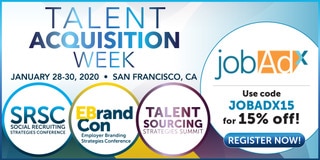 JobAdx Joins Talent Acquisition Week 2020 San Francisco